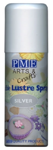 PME satínsprey - silfur 100 ml.  image