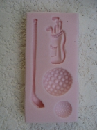 Golfsett - sílikonmót  image