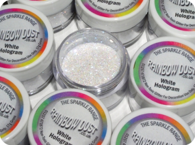 Glimmer - Hologram hvítur 5 g image