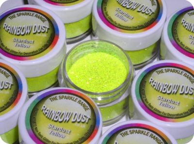 Glimmer - Stardust Yellow (gult) 5 g image