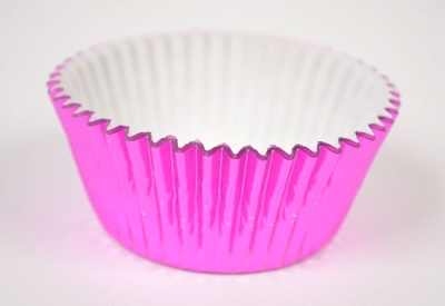 Bleik muffinsform úr áli 50 stk image