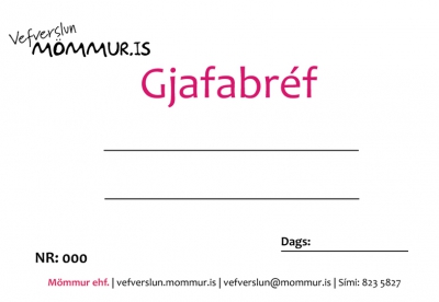 Gjafabréf image