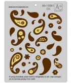 Plast paisley munsturmót  image